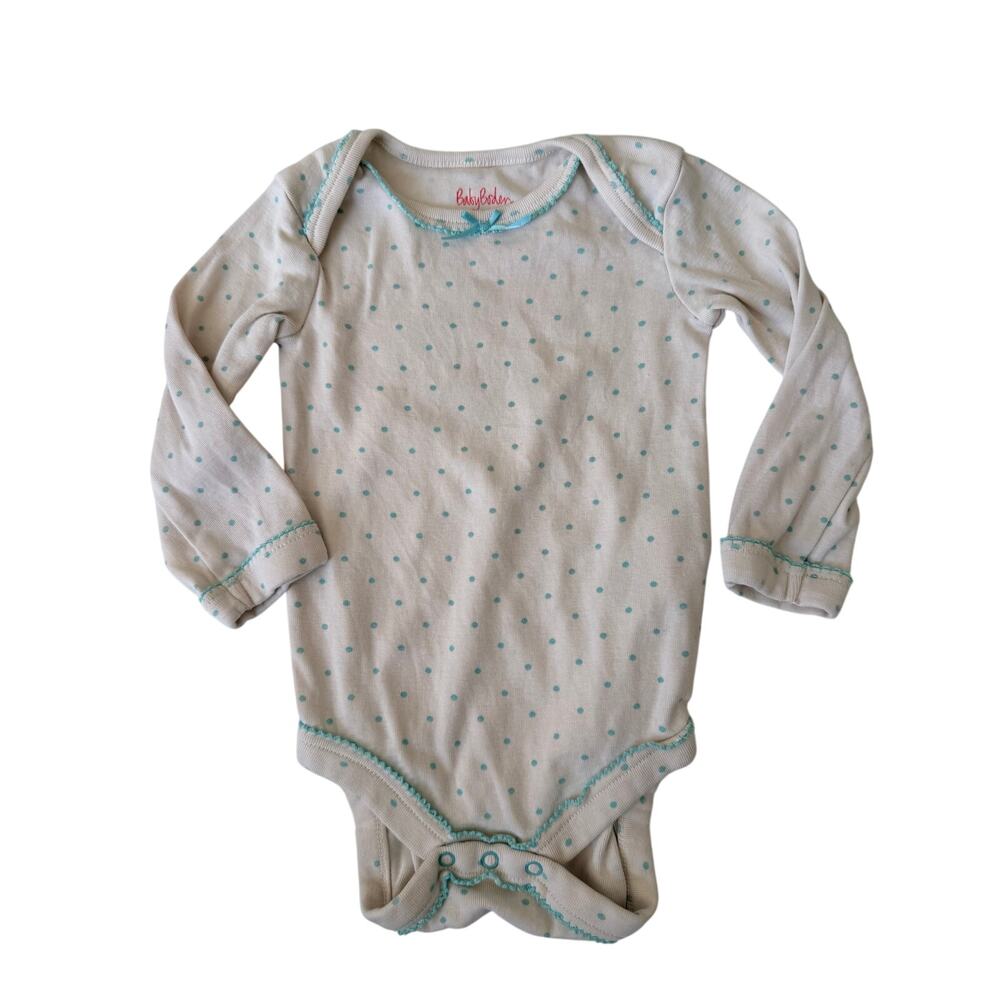 Baby Boden Floral Cotton Bodysuit - 3-6 Months